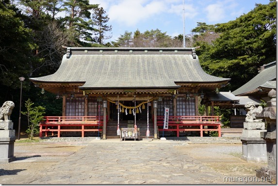 御崎神社　拝殿