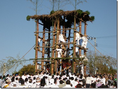 2007年　室根神社大祭　マツリバ行事