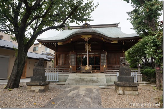 田端八幡神社　拝殿